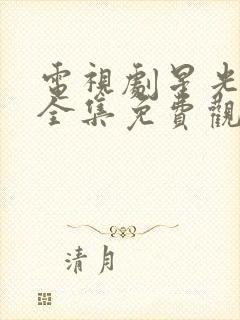 电视剧星光灿烂全集免费观看高清