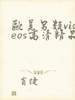 欧美另类videos高清精品