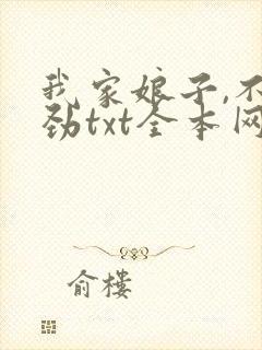 我家娘子,不对劲txt全本网盘下载