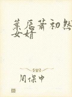 叶辰萧初然上门女婿