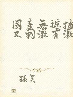 国产无遮挡又爽又刺激有激情