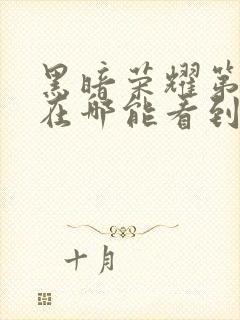 黑暗荣耀第二季在哪能看到