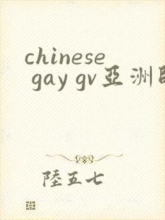 chinese gay gv亚洲帅哥