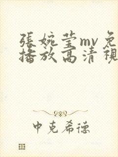 张婉莹mv免费播放高清视频大全封面