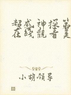 超感神探第六季在线观看美剧