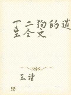 丁二狗的逍遥人生全文封面