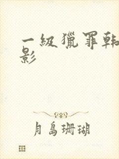 一级猎罪韩国电影