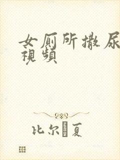 女厕所撒尿偷拍视频