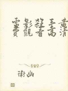 电影杀手黄昏免费观看高清