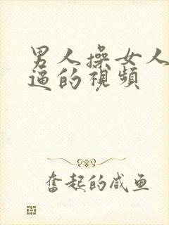 男人操女人的逼逼的视频