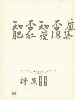 知否知否应是绿肥红瘦18集