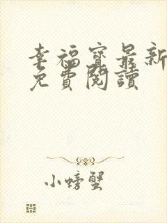 幸福宝最新章节免费阅读