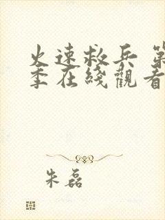 火速救兵 第4季在线观看全集免费播放