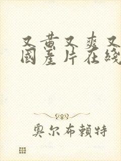 又黄又爽又色的国产片在线观看