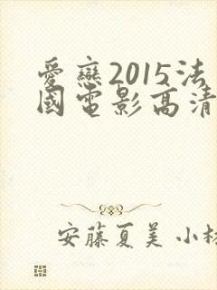 爱恋2015法国电影高清在线看