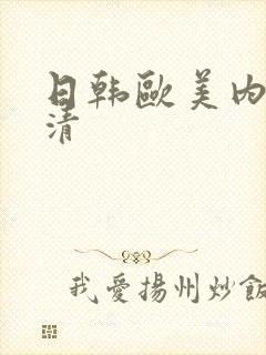 日韩欧美内射高清