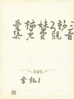 爱柿妹2动漫全集免费观看