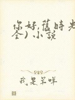 你好,旧时光(全) 小说