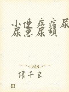 小便疼痛尿不尽尿急尿频