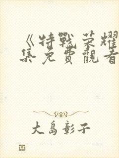 《特战荣耀》全集免费观看