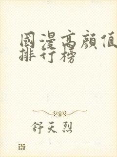 国漫高颜值女神排行榜