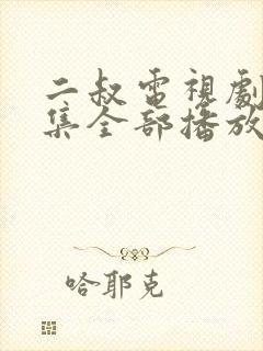 二叔电视剧40集全部播放封面