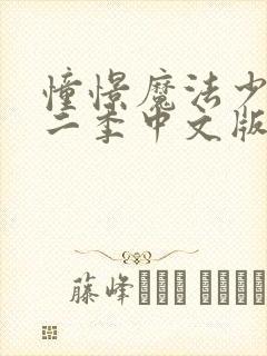 憧憬魔法少女第二季中文版