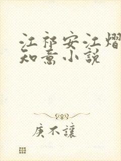 江祁安江熠泽沈知意小说