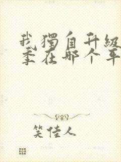 我独自升级第二季在哪个平台看