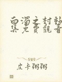 白浊之村动漫全集免费观看高清