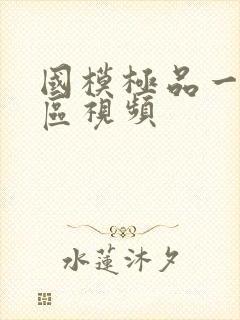 国模极品一区二区视频封面