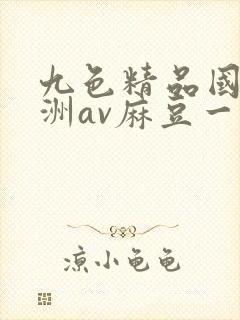 九色精品国产亚洲av麻豆一封面