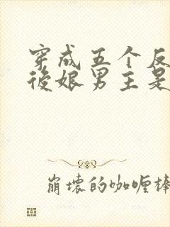 穿成五个反派的后娘男主是谁