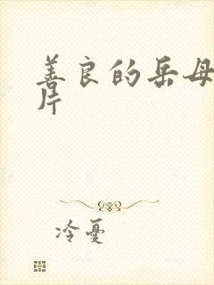 善良的岳母伦理片封面