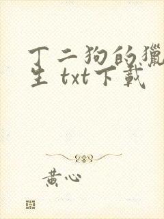 丁二狗的猎艳人生 txt下载