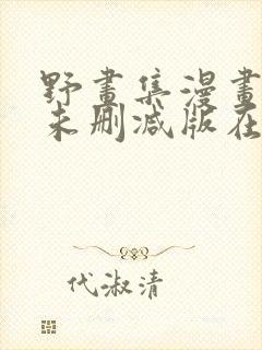 野画集漫画免费未删减版在线阅读