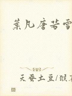 叶凡唐若雪千千