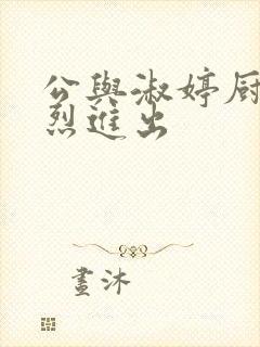 公与淑婷厨房猛烈进出封面