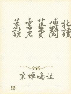 叶云苒傅北爵小说免费阅读封面