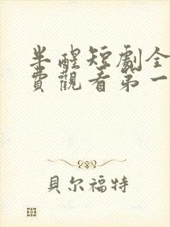 半醒短剧全集免费观看第一季高清