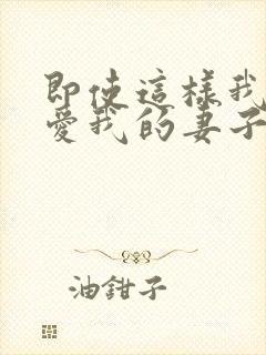 即使这样我还是爱我的妻子动漫封面