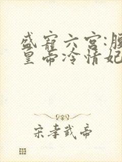 盛宠六宫:腹黑皇帝冷情妃 小说封面