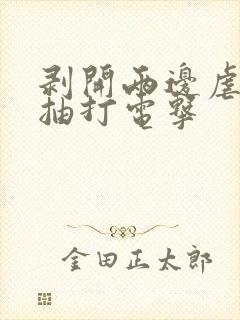 剥开两边虐花蒂抽打电击封面