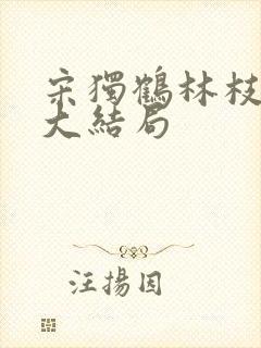 宋独鹤林枝赵璞大结局