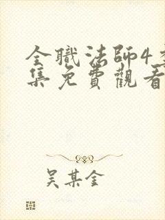 全职法师4季全集免费观看完整版