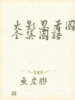 火影忍者国语版全集国语封面