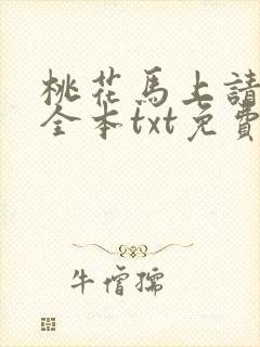 桃花马上请长缨全本txt免费下载