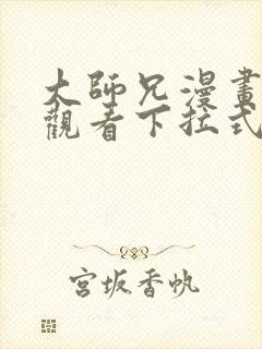 大师兄漫画免费观看下拉式六漫画