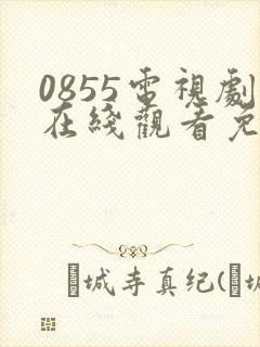 0855电视剧在线观看免费高清网址