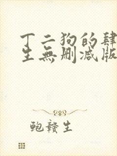 丁二狗的肆意人生无删减版 小说